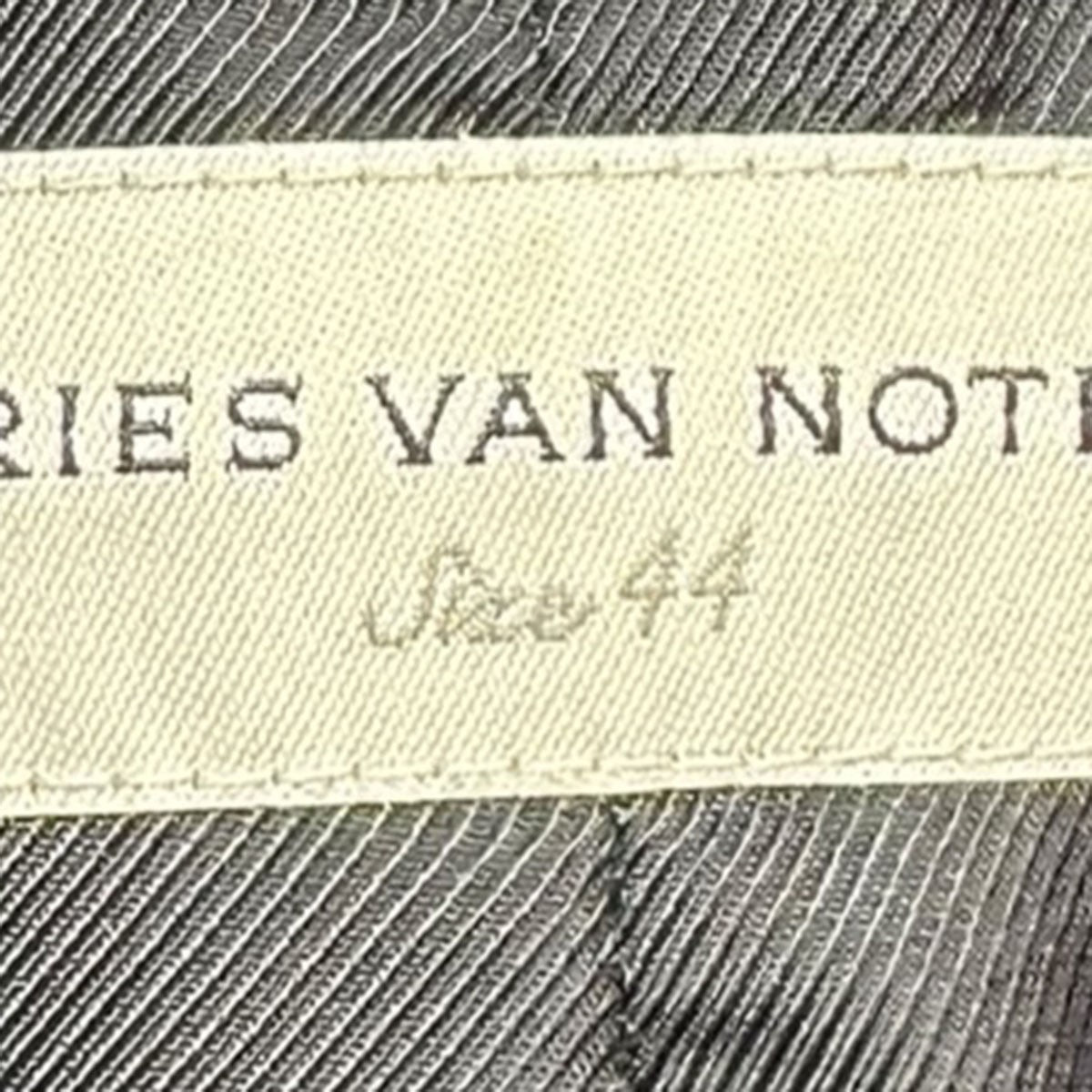 DRIES VAN NOTEN コットンウール2Bテーラードジャケット 古着・中古-6枚目のアイテム画像