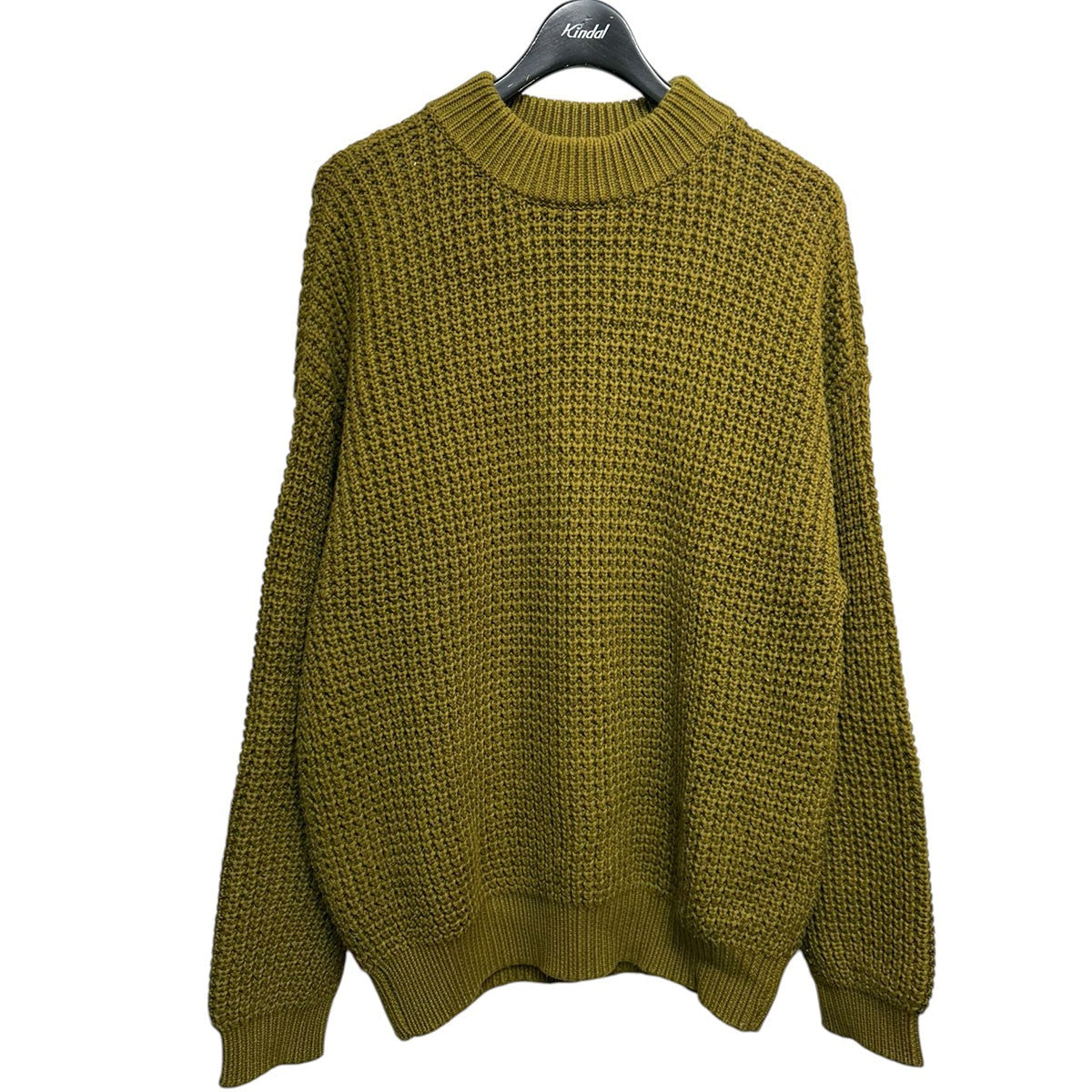 CABaN ワッフル モックネックプルオーバーニットセーター59-02-94-02014 古着・中古-1枚目のアイテム画像