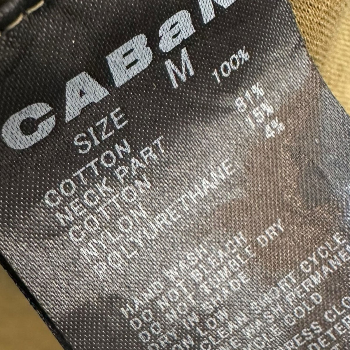CABaN スビンコットン MIX PATTERNED ELEPHANT Tシャツ59-03-21-03002 古着・中古-6枚目のアイテム画像