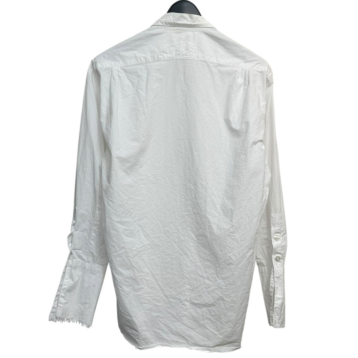 GREG LAUREN DRESSY STUDIO SHIRT WITH COLLARカットオフオープンカラーシャツ 古着・中古-2枚目のアイテム画像