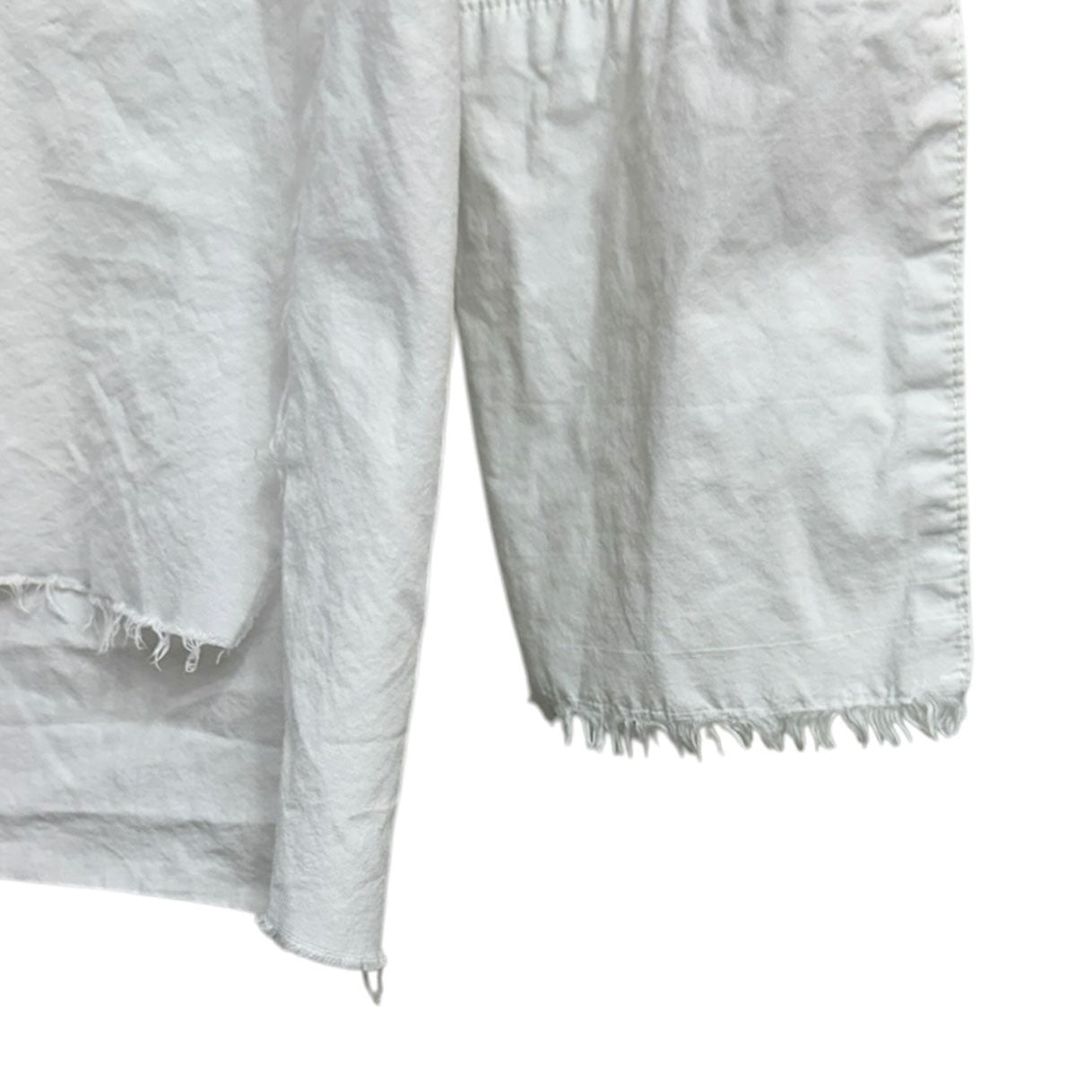 GREG LAUREN DRESSY STUDIO SHIRT WITH COLLARカットオフオープンカラーシャツ 古着・中古-4枚目のアイテム画像