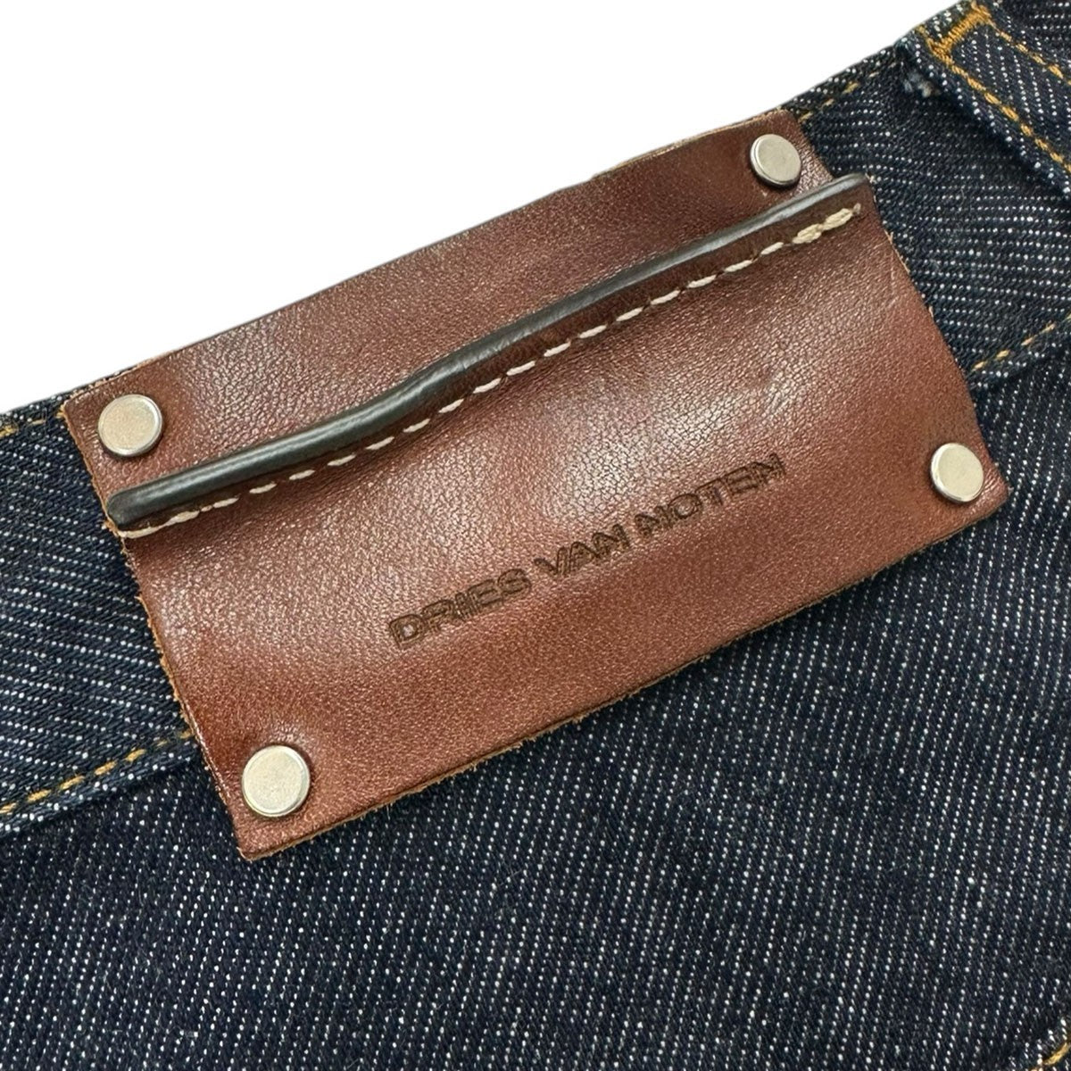 DRIES VAN NOTEN 25SSPINE 1551 M．W．PANTSデニムパンツ855.020927-1511-507 古着・中古-4枚目のアイテム画像