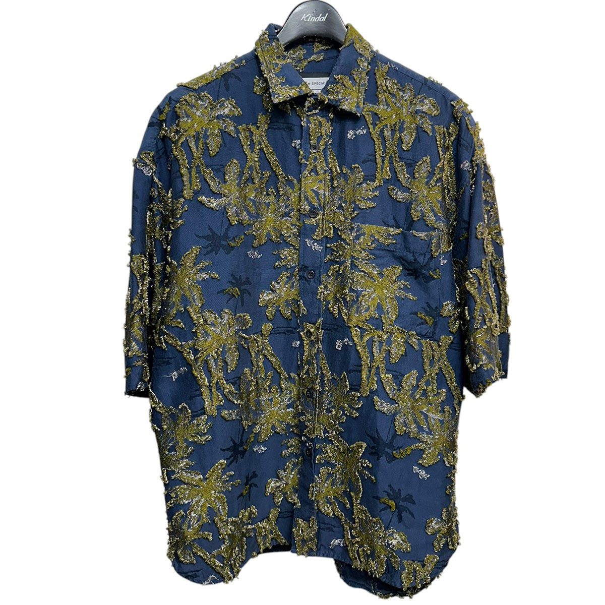 MAISON SPECIAL アロハカットジャガードプライムオーバーショートスリーブシャツ半袖シャツ11231311226 古着・中古-1枚目のアイテム画像