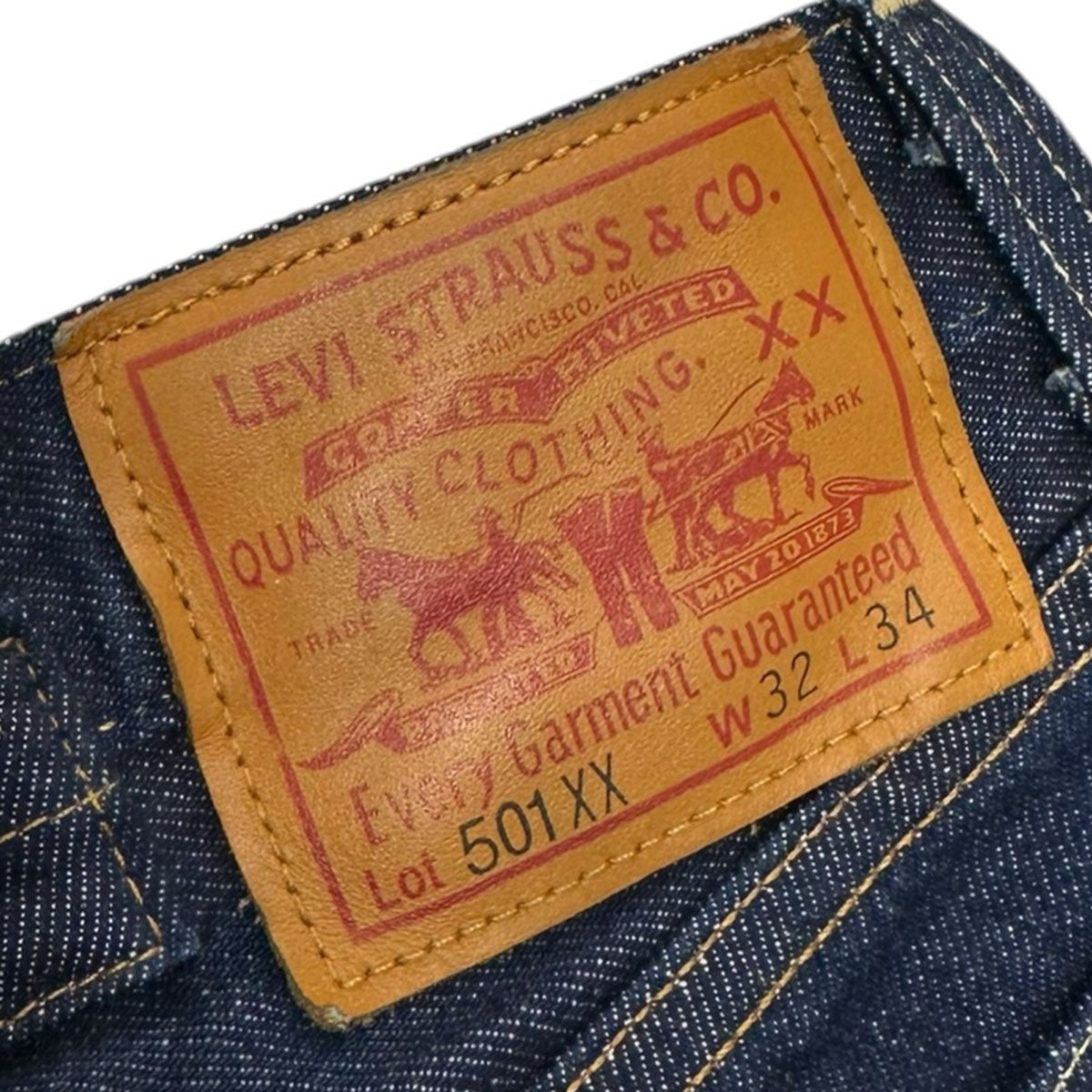 LEVI’S VINTAGE CLOTHING 1937 501 JEANSデニムパンツ37501-0018 古着・中古-5枚目のアイテム画像