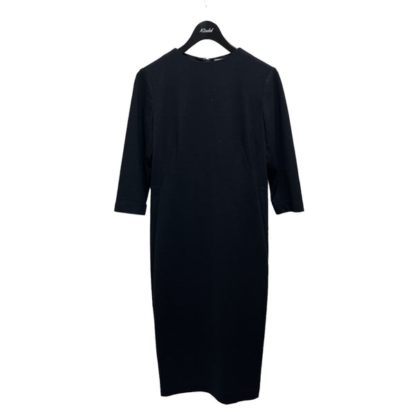 Theory Luxe(セオリーリュクス) 七分袖ワンピース ブラック サイズ 040