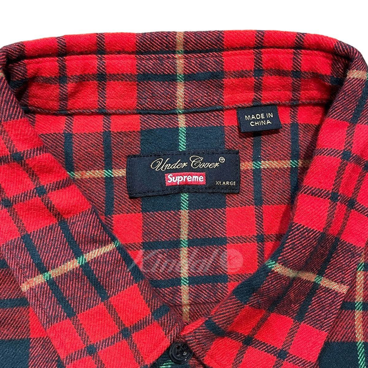 SUPREME×UNDERCOVER(シュプリーム×アンダーカバー) 23SS S／S Flannel Shirt 半袖シャツ