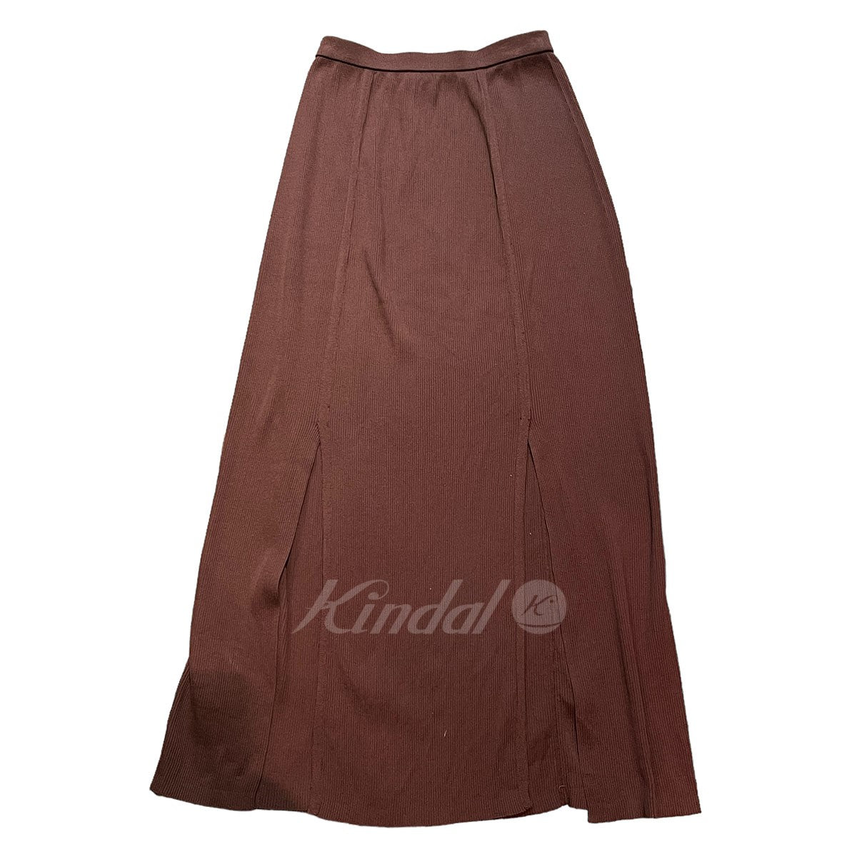 AURALEE(オーラリー) 20SS HIGH GAUGE RIB KNIT SKIRT A20SS02CR AURALEE(オーラリー) 20SS HIGH GAUGE RIB KNIT SKIRT A20SS02CR