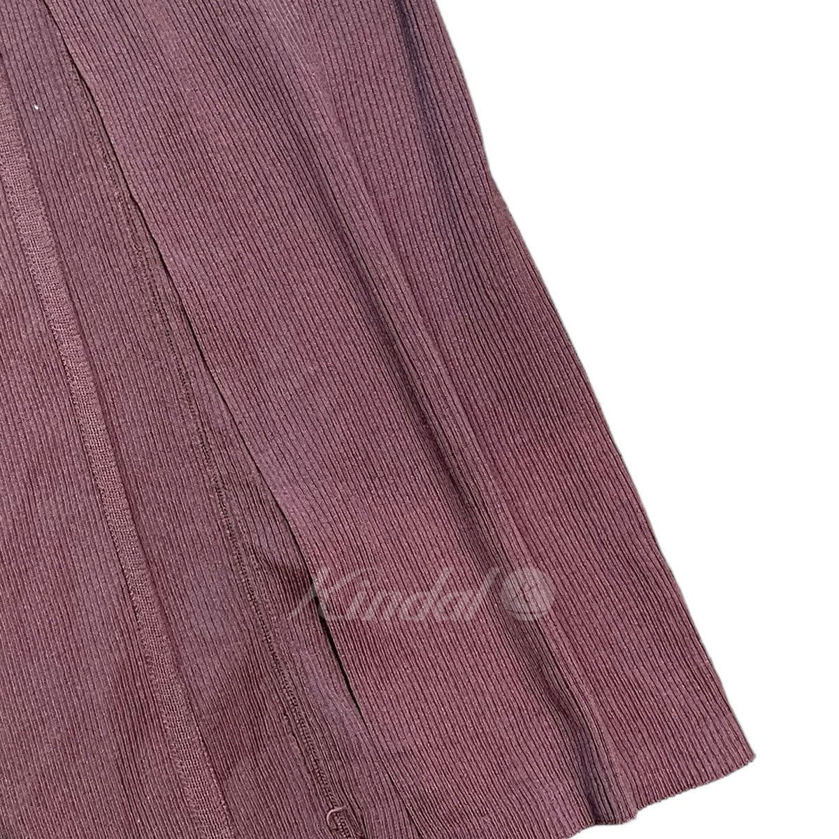 AURALEE(オーラリー) 20SS HIGH GAUGE RIB KNIT SKIRT A20SS02CR