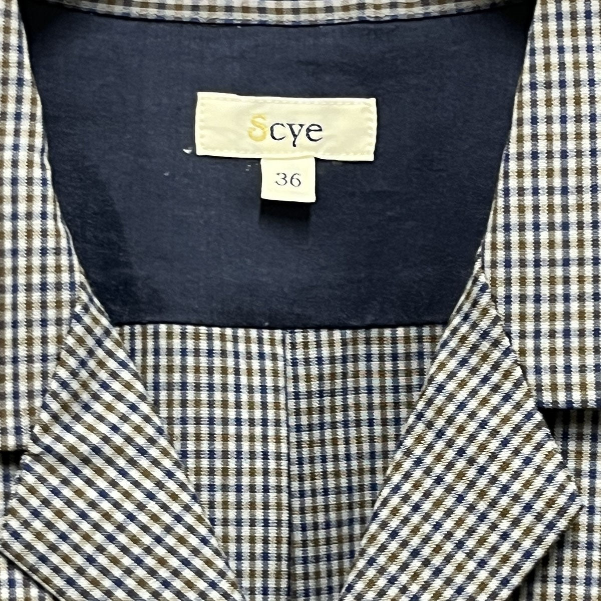 Checked Camp Collar SHIR