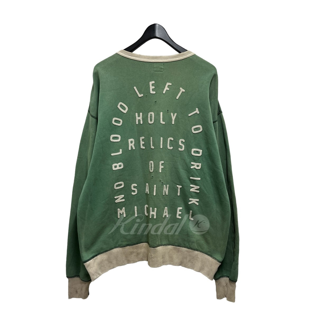 XL】セントマイケル SWEAT SHIRT FELT HOLY RELICS - ファッション
