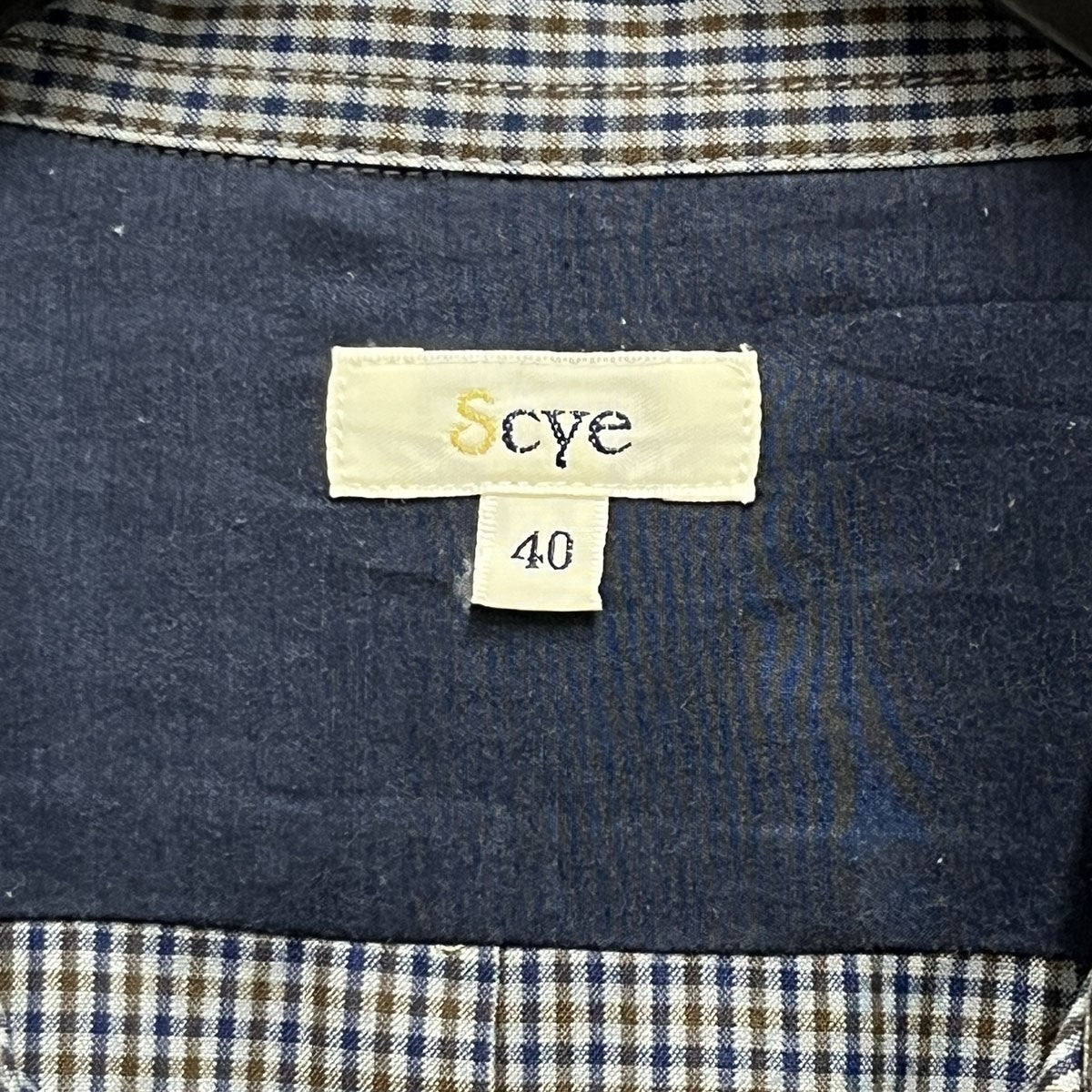 Checked Camp Collar SHIR