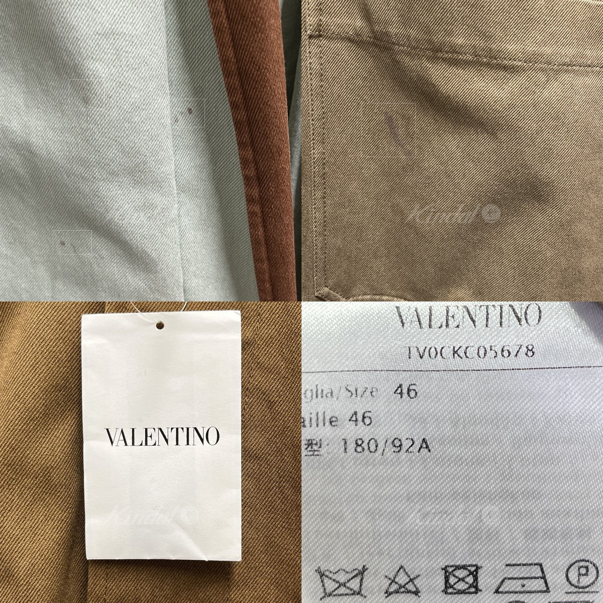 VALENTINO(ヴァレンチノ) 20SSプリーツオーバーサイズコート 