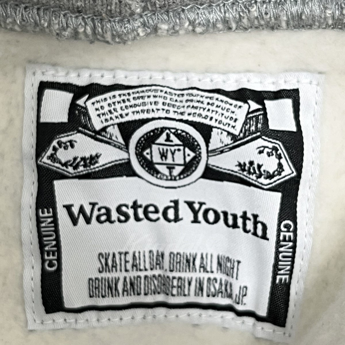 Wasted Youth(ウェイステッド ユース) HEAVY WEIGHT HOODIE パーカー ...