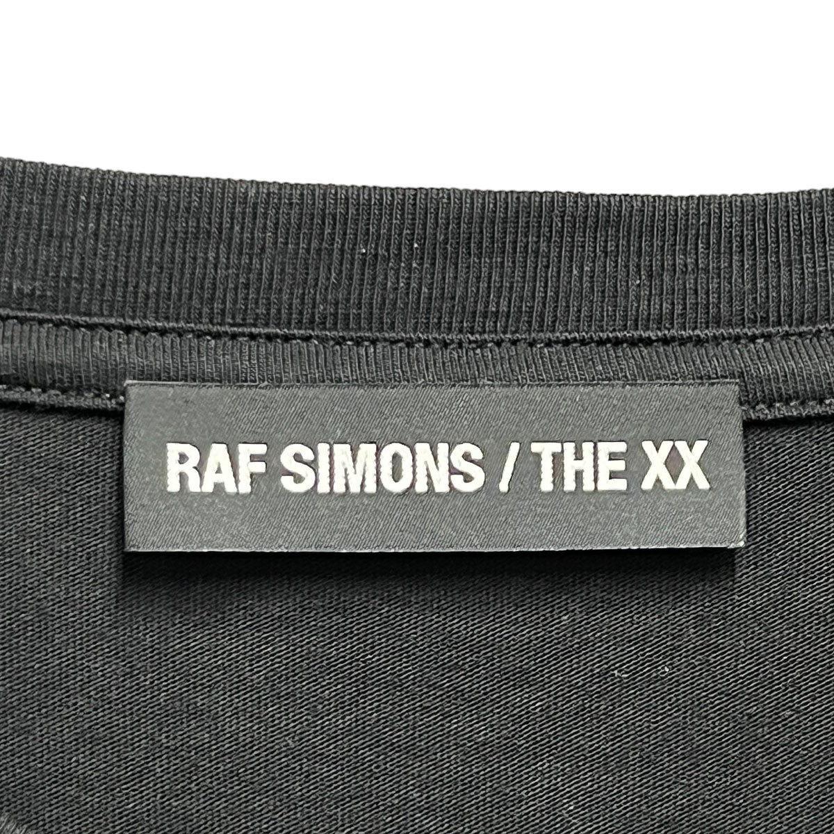 【定番在庫】RAF SIMONS ラフシモンズ　THEXX ピンパッチT Mサイズ Tシャツ/カットソー(半袖/袖なし)