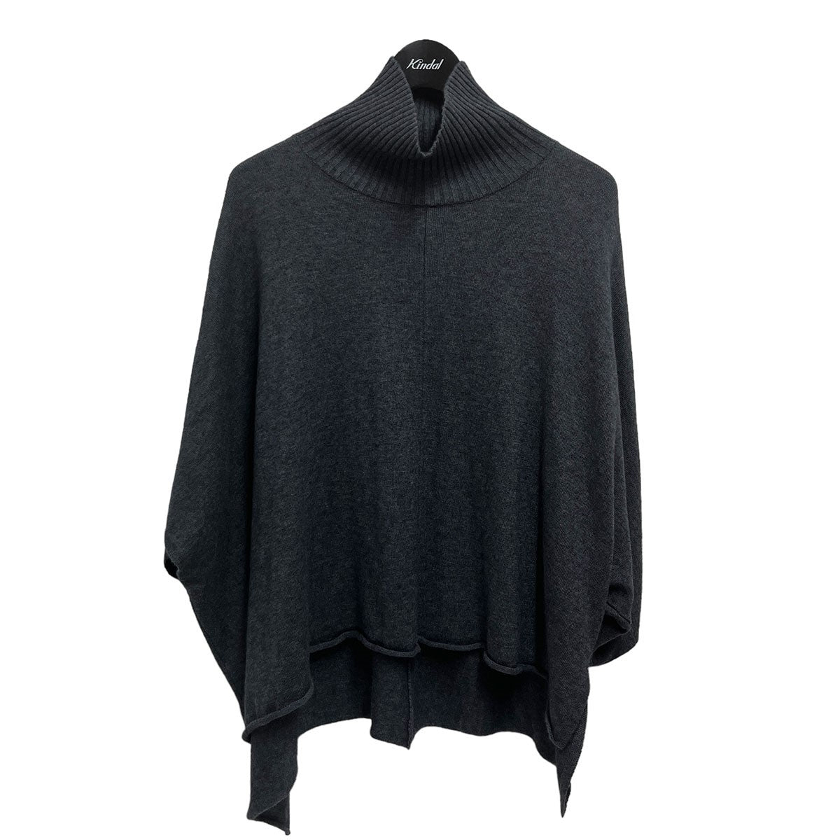 mizuiro-ind(ミズイロインド) poncho like high neck P／O ポンチョ ...