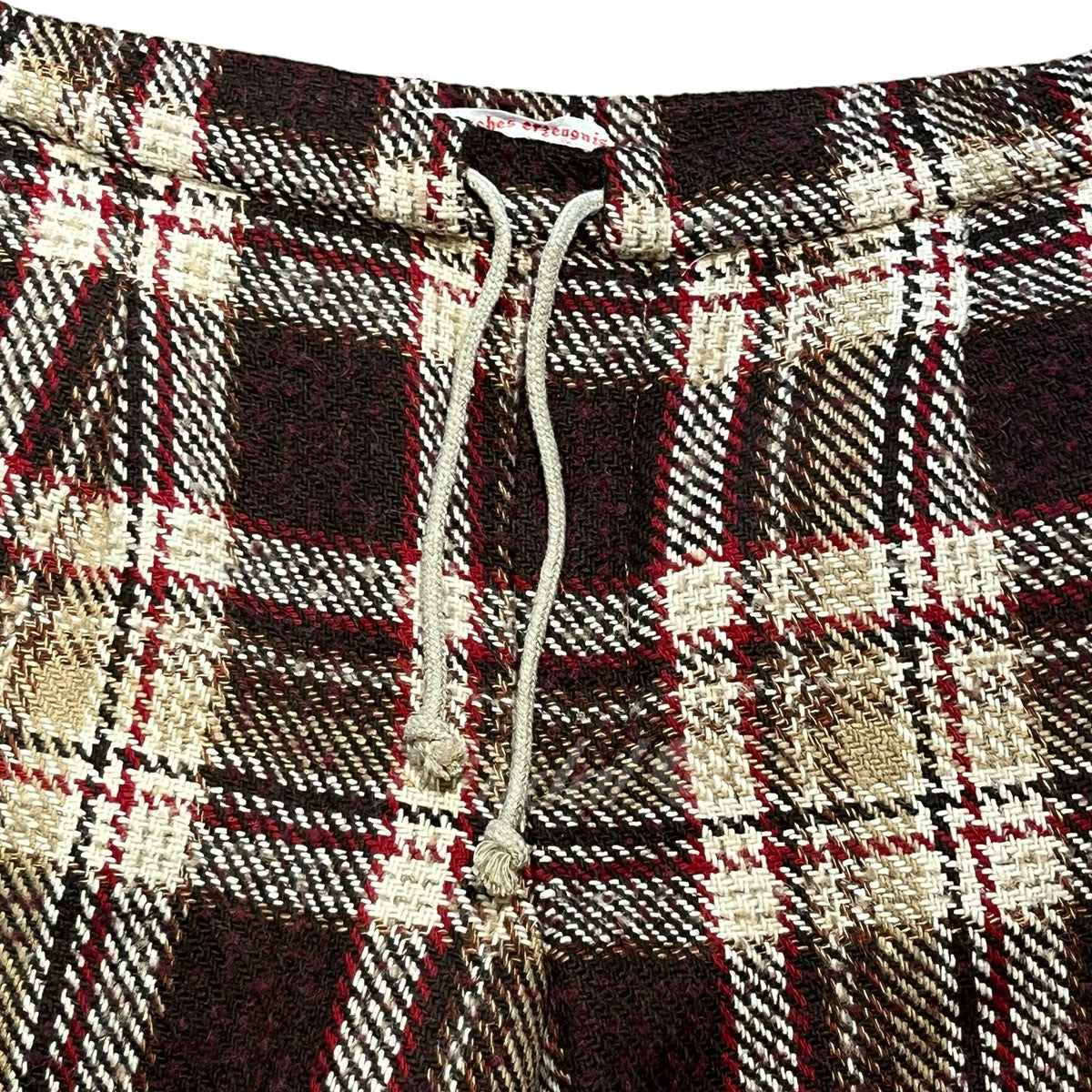 FRANK LEDER(フランクリーダー) イージーパンツ リネン チェック 40% off sale】FRANK LEDER(フランクリーダー)/ VINTAGE LINEN