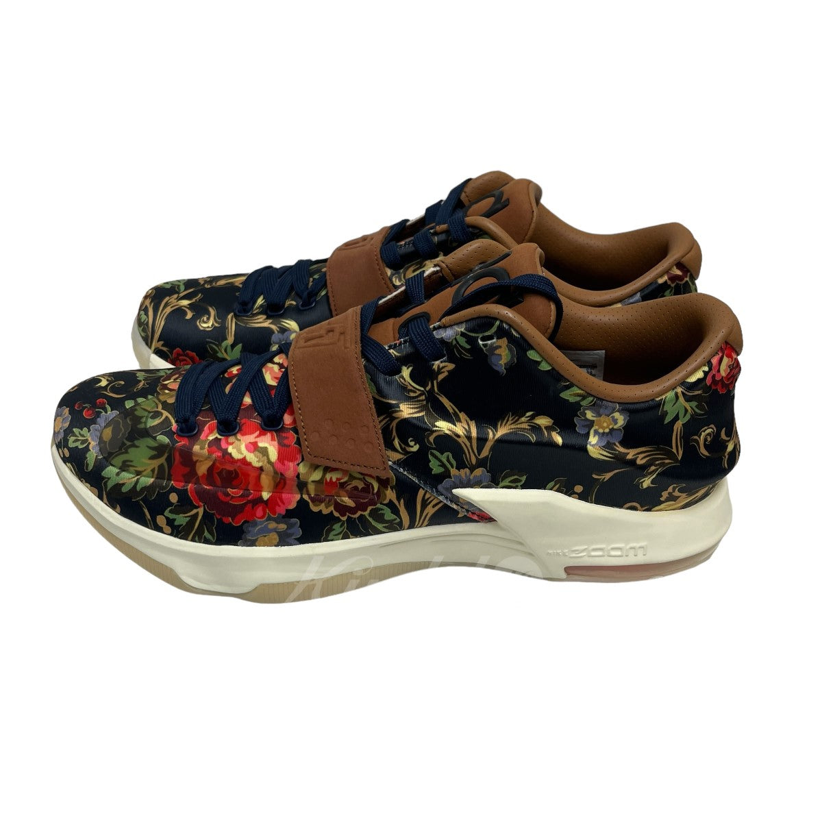 NIKE(ナイキ) KD 7 EXT FLORAL QS スニーカー 726438-400 ネイビー 