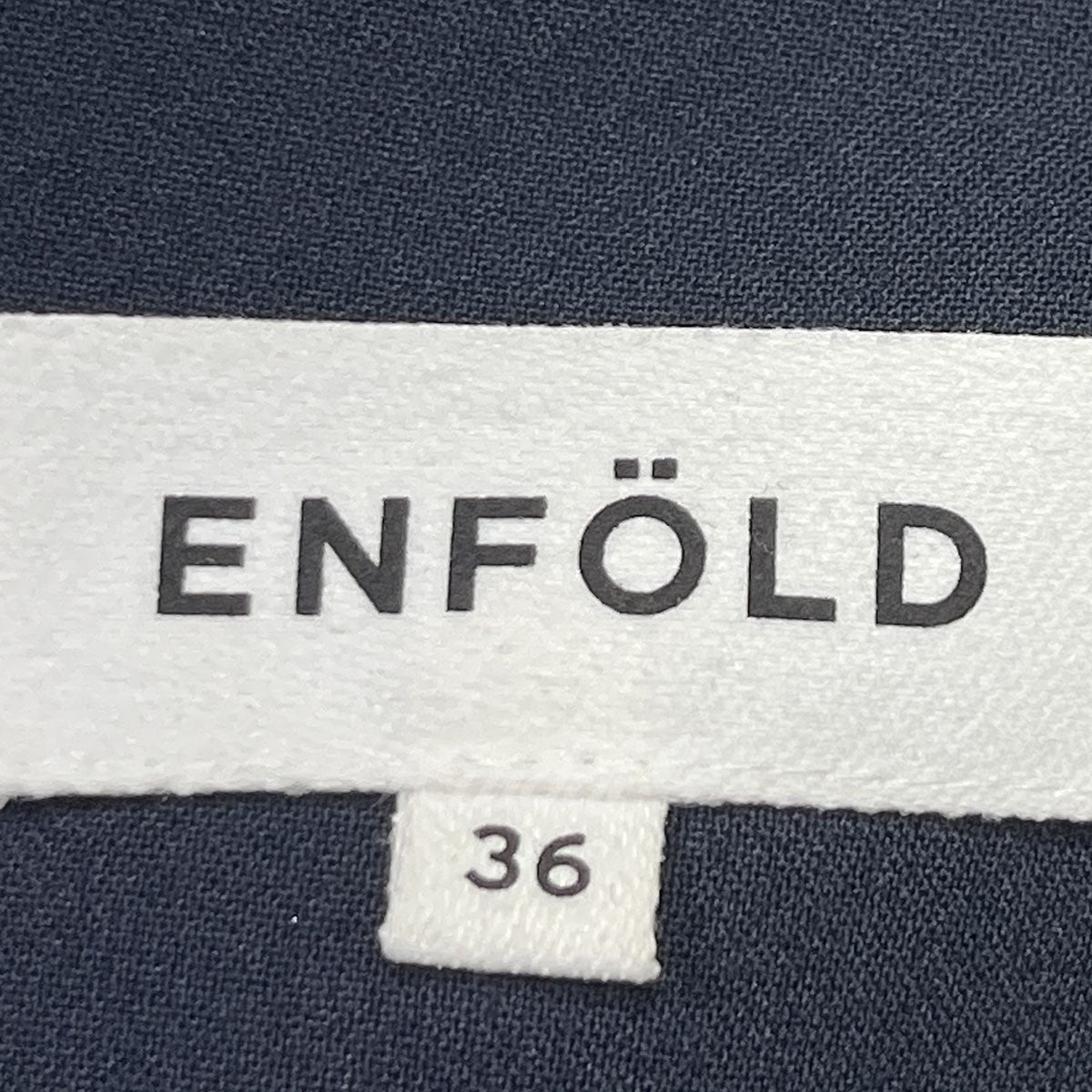 ENFOLD(エンフォルド) スリットオーバーサイズアシンメトリープル 