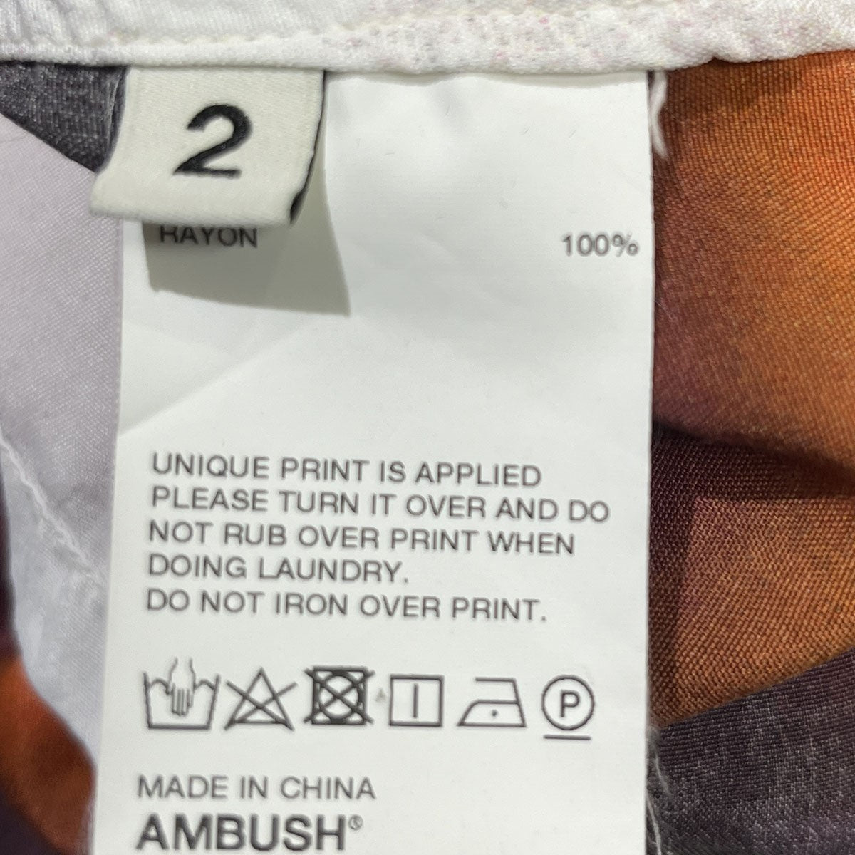 AMBUSH(アンブッシュ) Sunset Shirt サンセットシャツ12111751