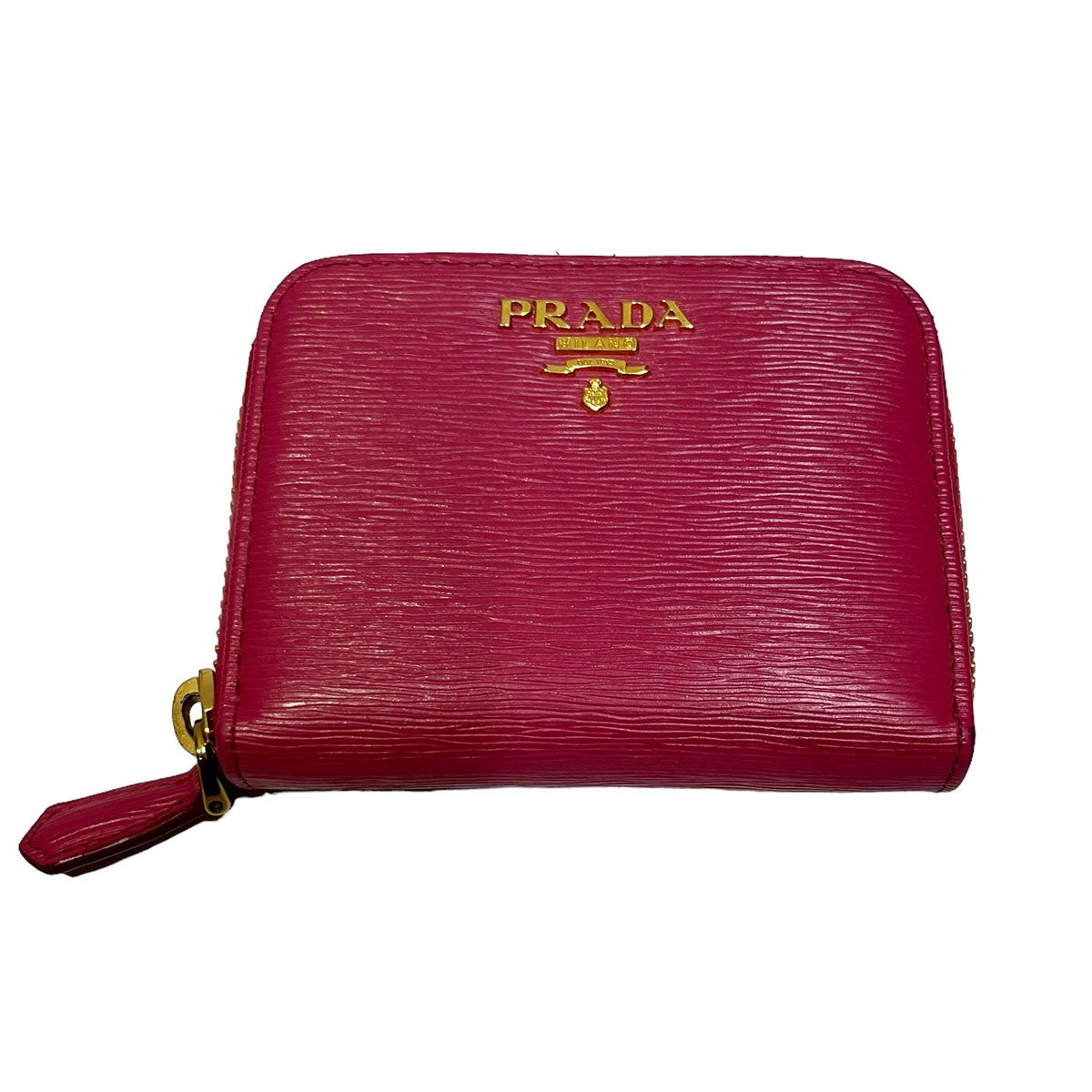 PRADA VITELLO MOVE PEONIA ラウンドファスナーコインケースコインケースM268 の古着・中古アイテム