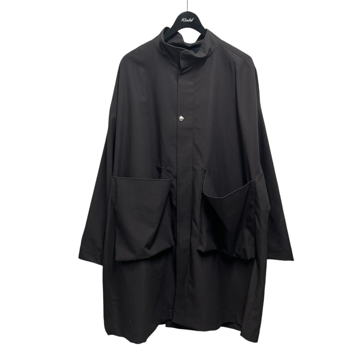 SOUMO(ソウモ) 23AWSTAND COLLAR COAT16-SC-001 16-SC-001 チャコールブラック サイズ  02｜【公式】カインドオルオンライン ブランド古着・中古通販【kindal】