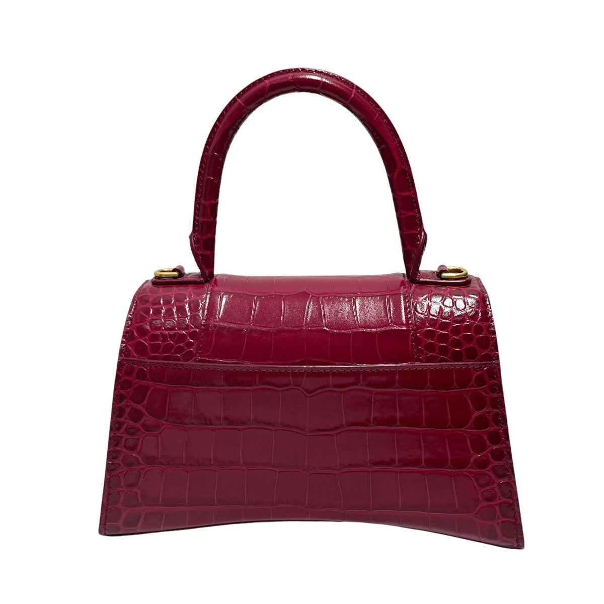 BALENCIAGA(バレンシアガ) Hourglass スモールバッグ型押し2WAYバッグ  