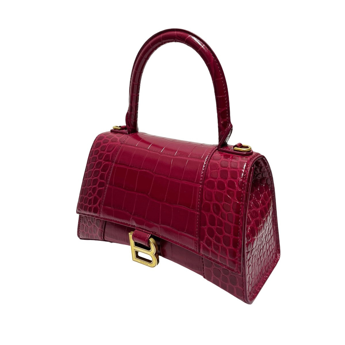 BALENCIAGA(バレンシアガ) Hourglass スモールバッグ型押し2WAYバッグ  