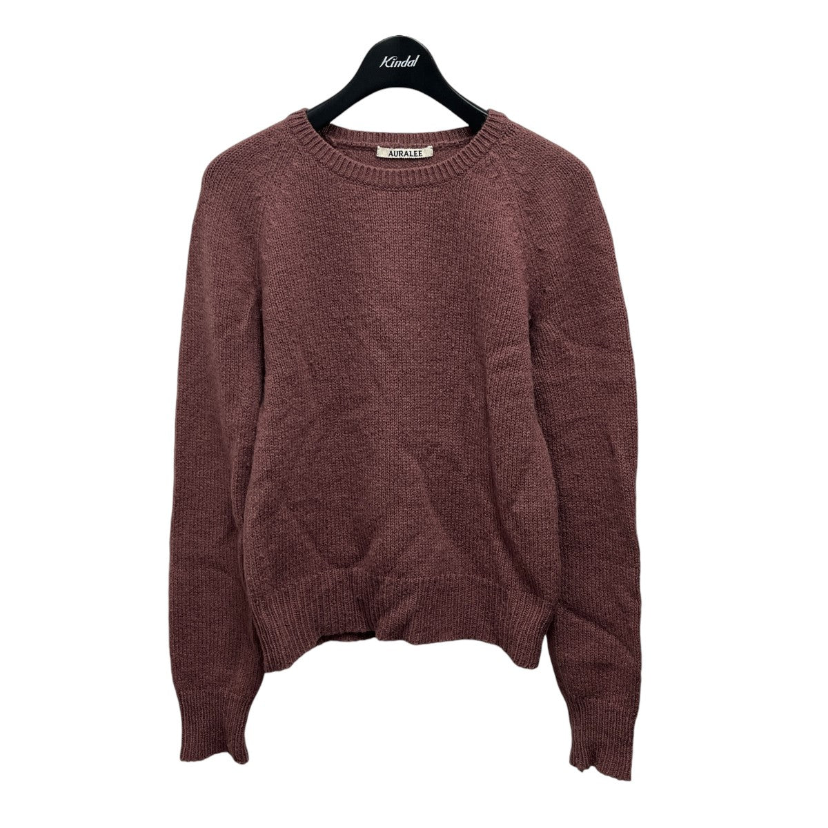 オーラリーのPURE SHETLAND WOOL KNIT P O A9AP03SLです。 AURALEE トップス 古着・中古アイテム