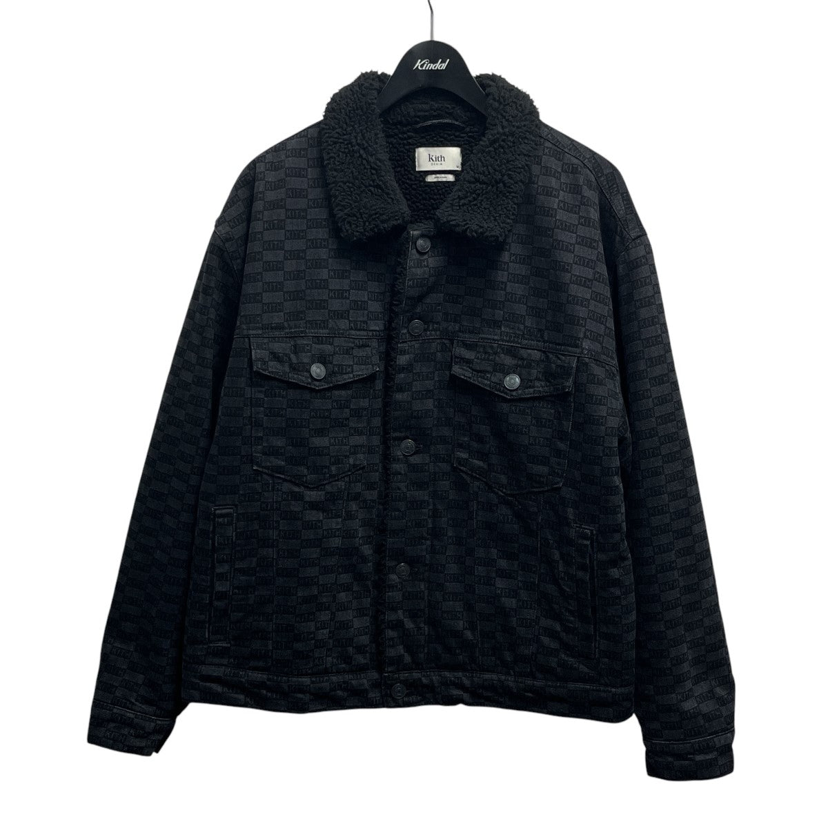 KITH(キス) スモールロゴボアデニムジャケット23-020-060-0036-4-0 23-020-060-0036-4-0 ブラック サイズ Ｍ｜【公式】カインドオルオンライン  ブランド古着・中古通販【kindal】