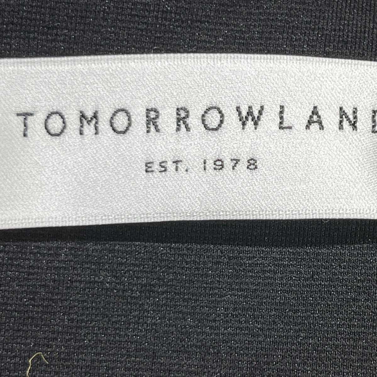 TOMORROW LAND(トゥモローランド) コットンキリカエワンピース11-06-62-06332 11-06-62-06332 ブラック サイズ  34｜【公式】カインドオルオンライン ブランド古着・中古通販【kindal】