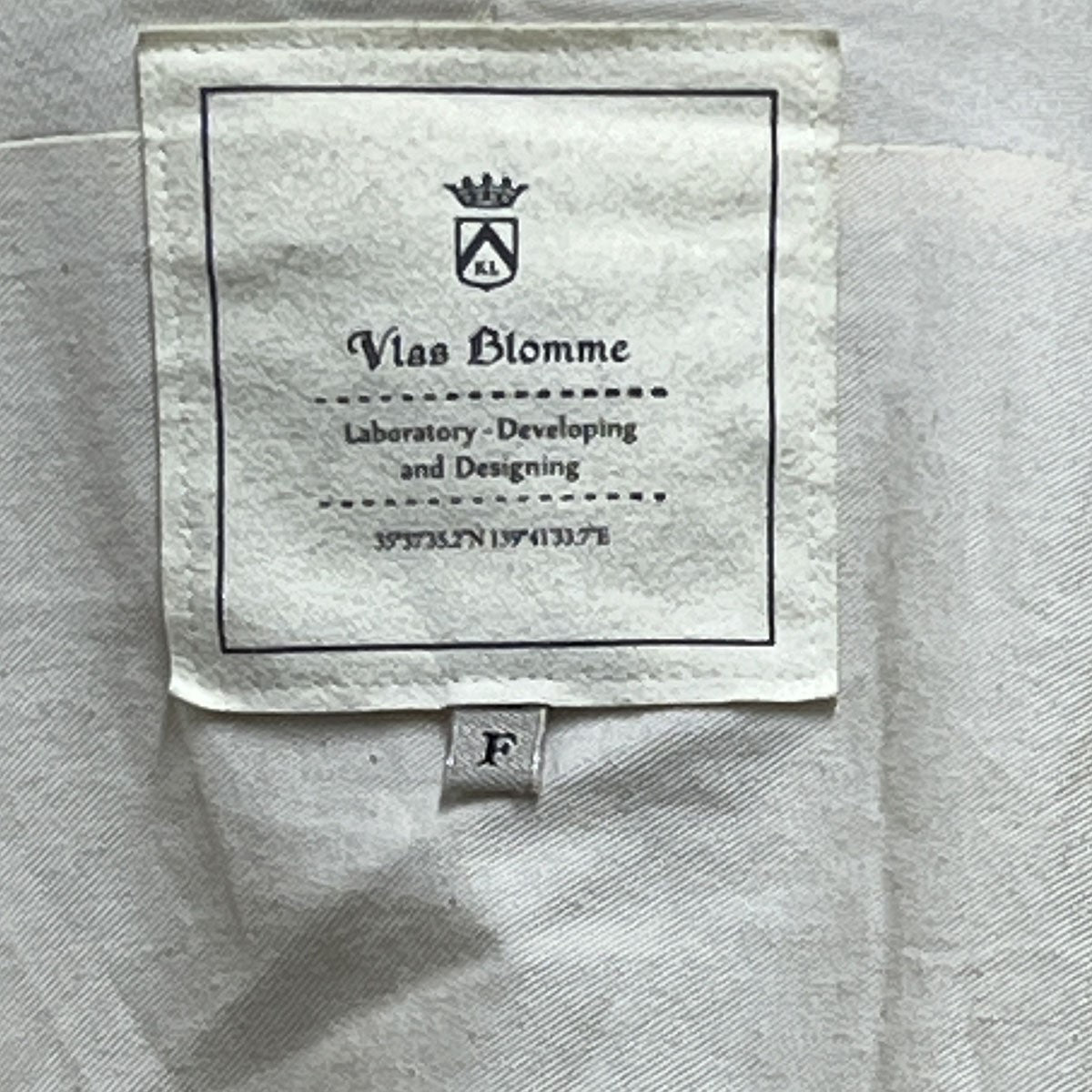 Vlas Blomme ウールリネンケープコート134148 134148 ベージュ Vlas Blomme ウールリネンケープコート134148 134148 ベージュ