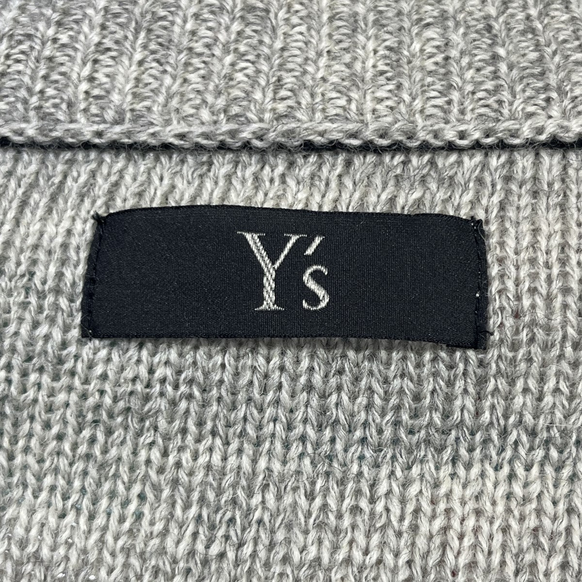 Y's(ワイズ) 安全ピンボタンレスカーディガンYV-K05-981 YV-K05