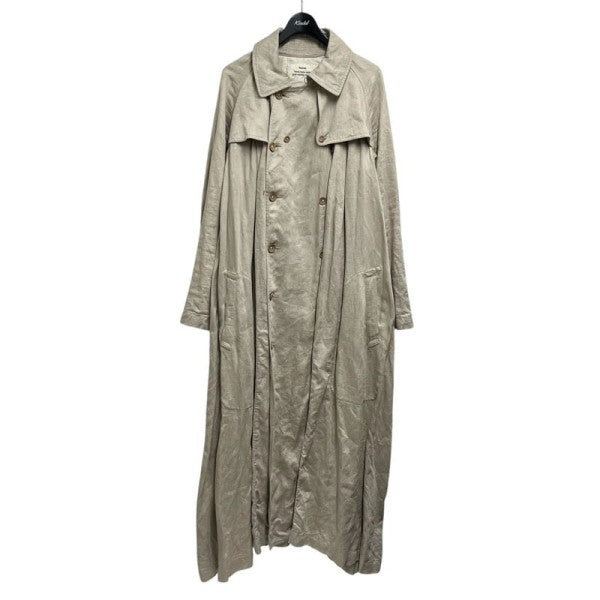 kaval(カヴァル) リネンペインターコート 生成り サイズ F(L)｜【公式