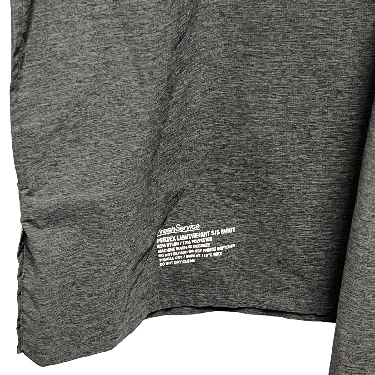 フレッシュサービス PERTEX LIGHTWEIGHT S/S SHIRT FreshService(フレッシュサービス) PERTEX LIGHTWEIGHT S S