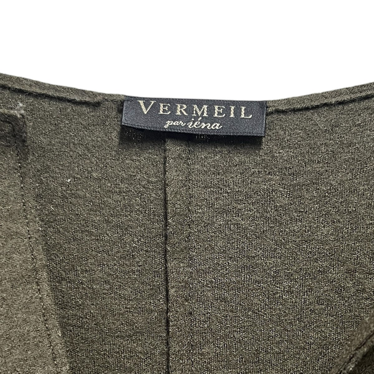 ヴェルメイユパーイエナの圧縮スムースウールワンピース 20-040-938-1350-4-0です。 VERMEIL par iena 古着・中古 ワンピース アイテム