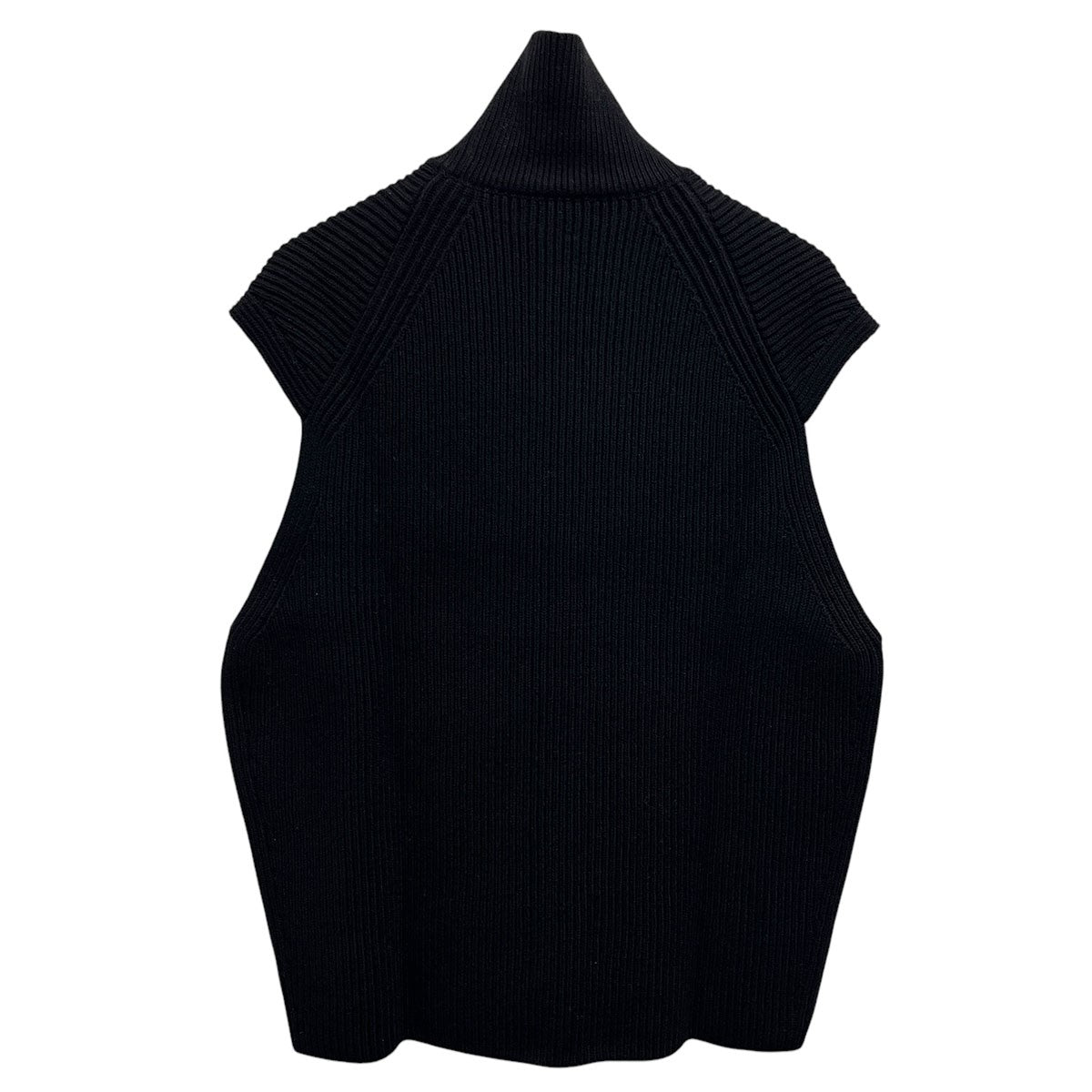 オーラリーのSUPER FINE WOOL RIB KNIT TURTLE NECK VESTです。 AURALEE 古着・中古 トップス アイテム