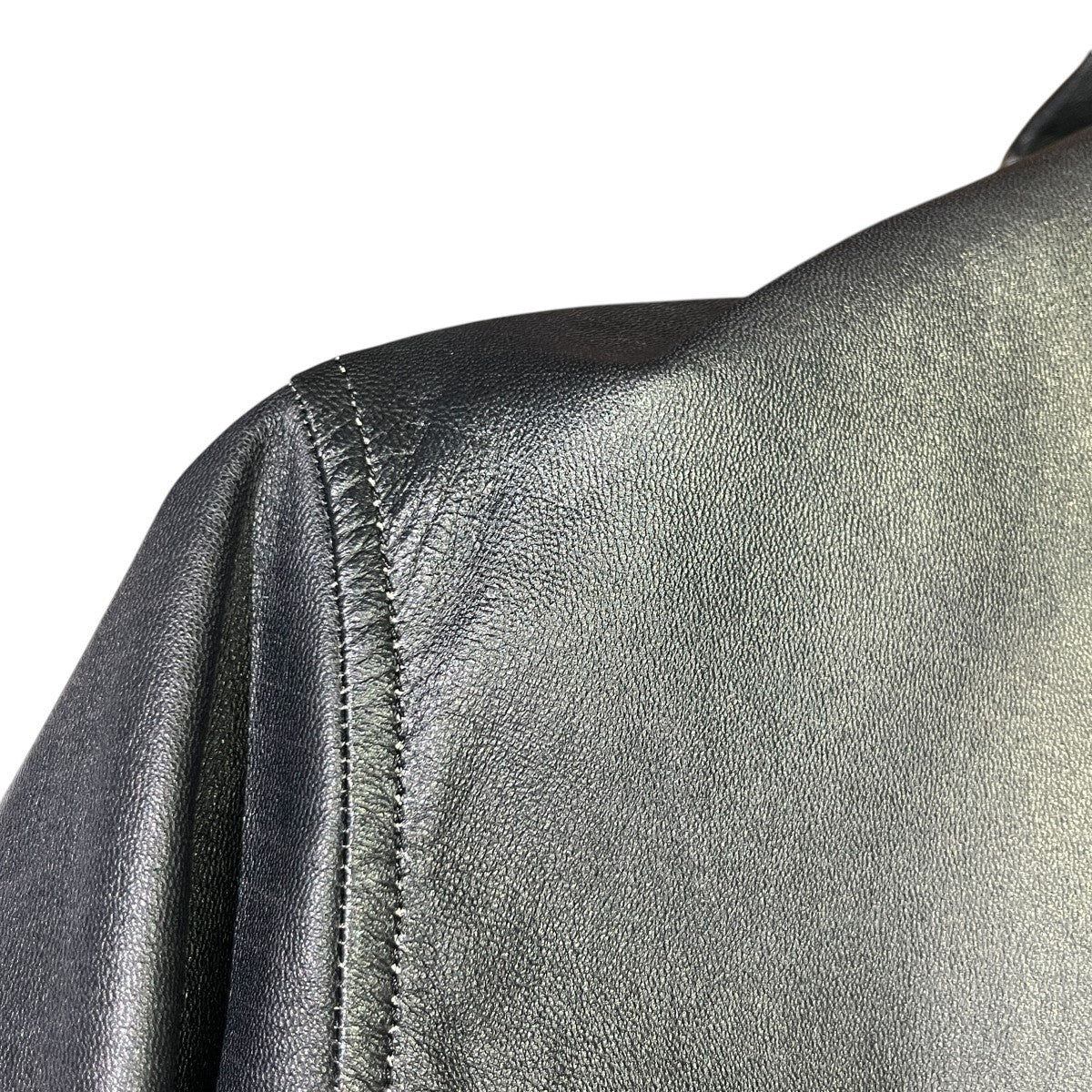 ヨウジヤマモトプールオムの18SS YUSUKE SAITOH 大正モダンガールレザージャケッド レザージャケット HW-Y09-703です。 Yohji Yamamoto pour homme 古着・中古 アウター アイテム