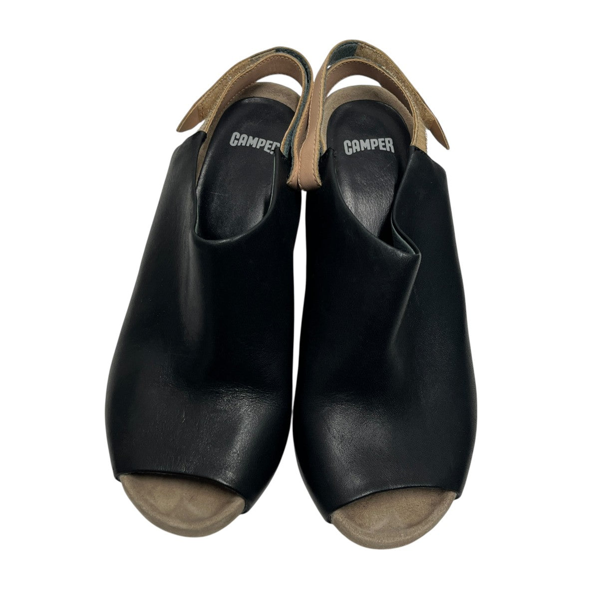 CAMPER カンペール KAAH サボ ブラック レザー 36 CAMPER カンペール KAAH サボ ブラック レザー 36