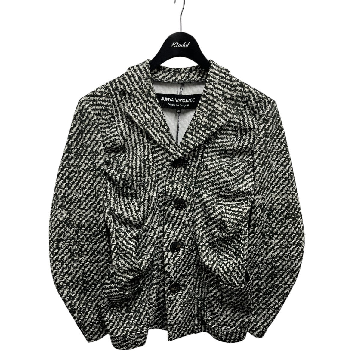 JUNYA WATANABE CDG 総柄テーラードジャケットJE-J066 古着・中古-1枚目のアイテム画像