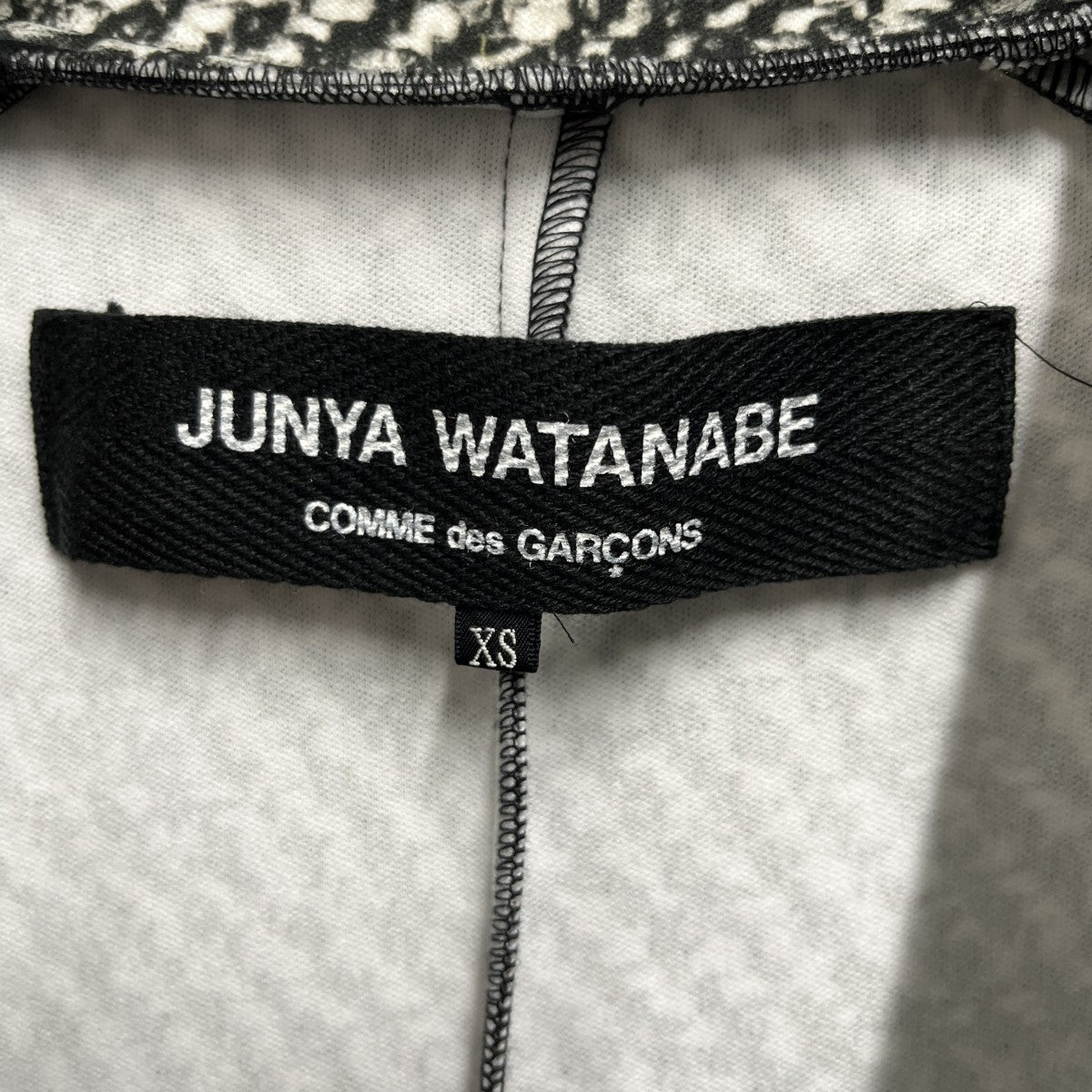 JUNYA WATANABE CDG 総柄テーラードジャケットJE-J066 古着・中古-4枚目のアイテム画像