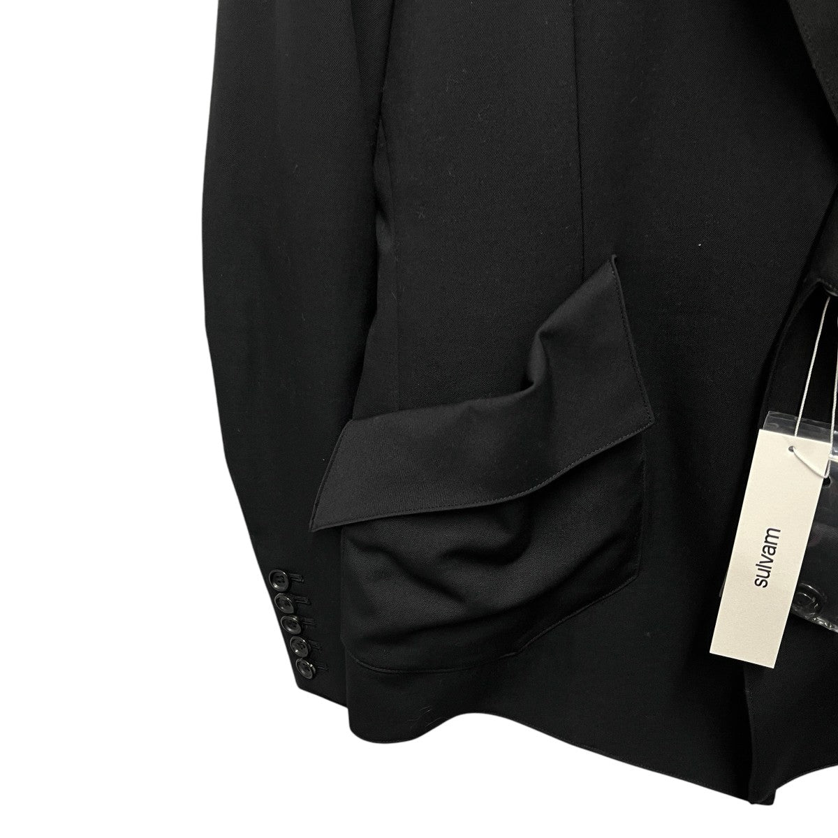 sulvam テーラードジャケット 23AW サルバム テーラードジャケット Button s single JKT 20ss