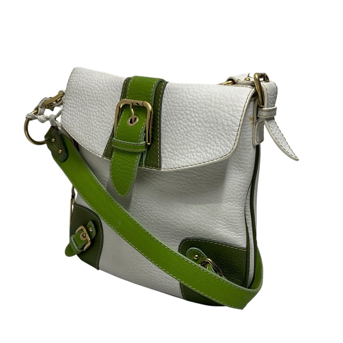 DOLCE ＆ GABBANA レザーショルダーバッグ 古着・中古-5枚目のアイテム画像