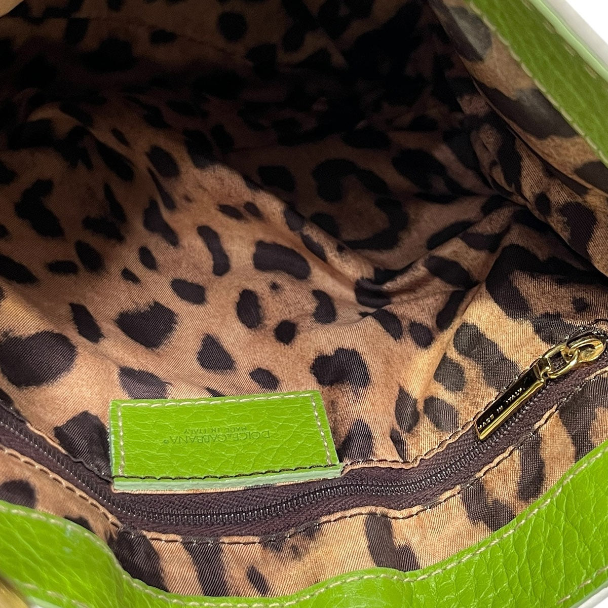 DOLCE ＆ GABBANA レザーショルダーバッグ 古着・中古-9枚目のアイテム画像
