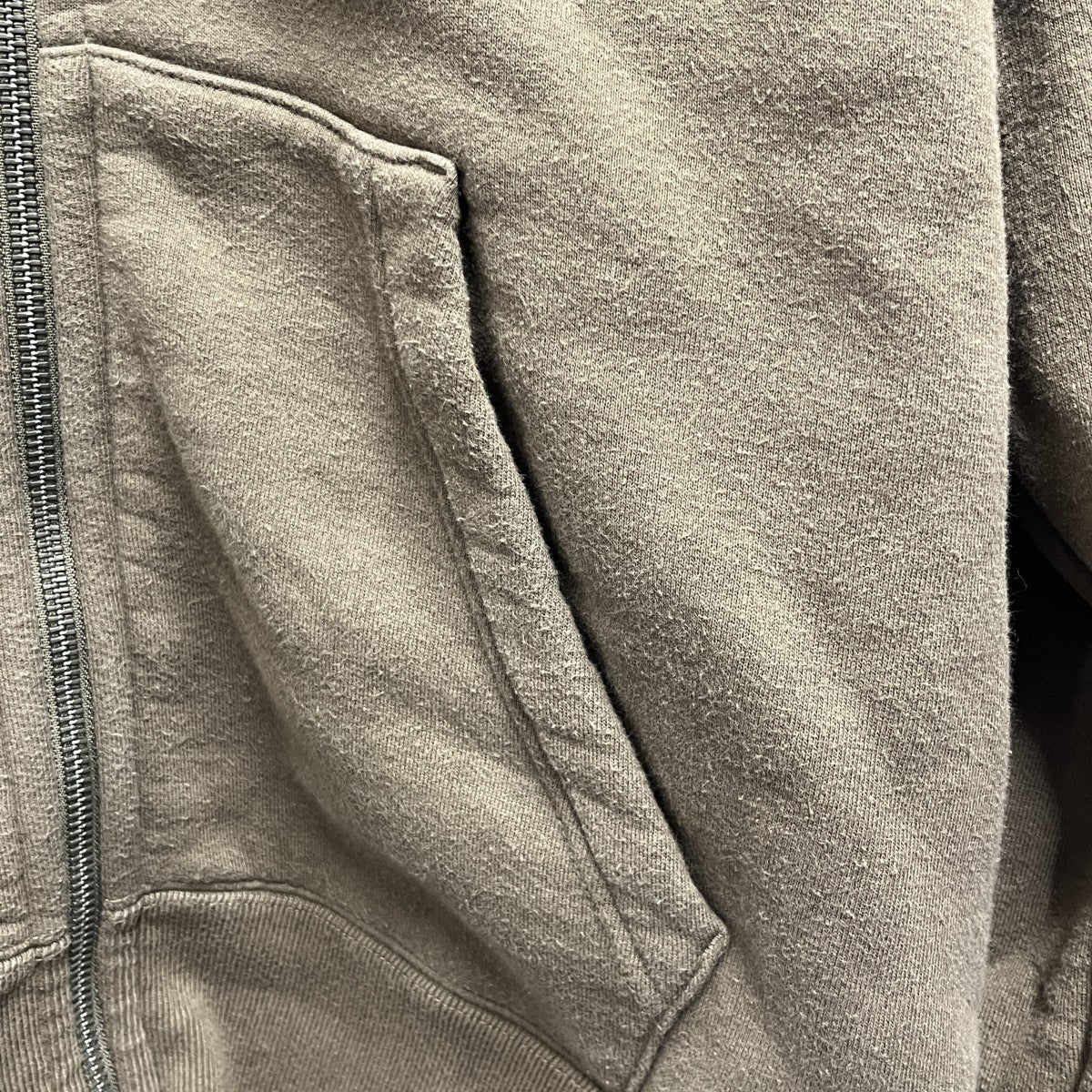 Ron Herman Vintage Brushed Fleece Sweat Zip Hoodie3820900035 古着・中古-4枚目のアイテム画像