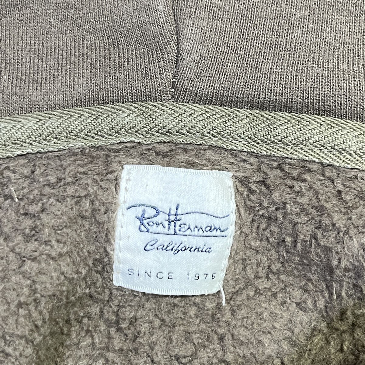 Ron Herman(ロンハーマン) Vintage Brushed Fleece Sweat Zip
