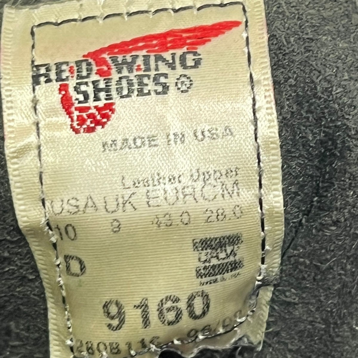 RED WING(レッドウィング) 9160 ブラックスミスブーツ ブラック