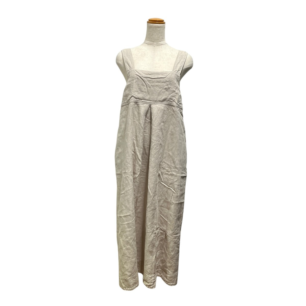 ネストローブ　nest Robe　ワンピース　リネン　01233-1012 nest Robe(ネストローブ) エプロンドレス01233 1012 01233 1012