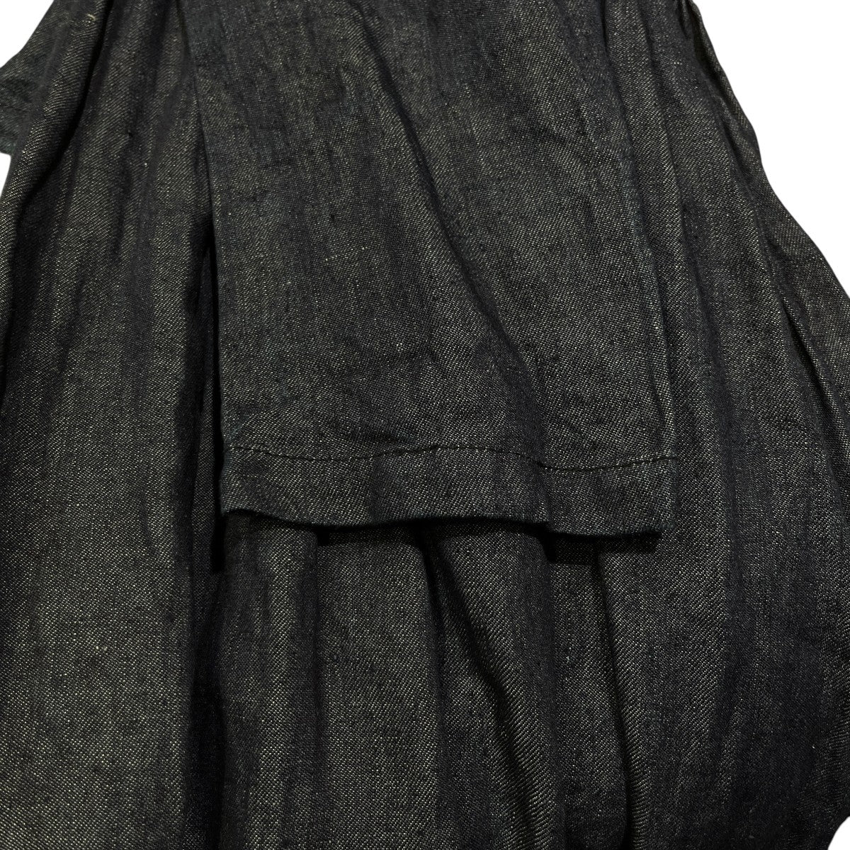 nest Robe インディゴリネンカシュクールワンピース01165-1072-12 古着・中古-5枚目のアイテム画像