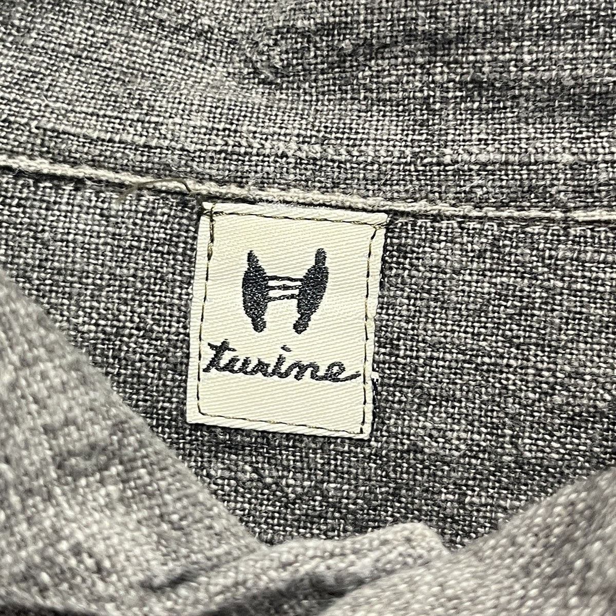 turine 益久染織研究所製品染めロングシャツ 古着・中古-5枚目のアイテム画像