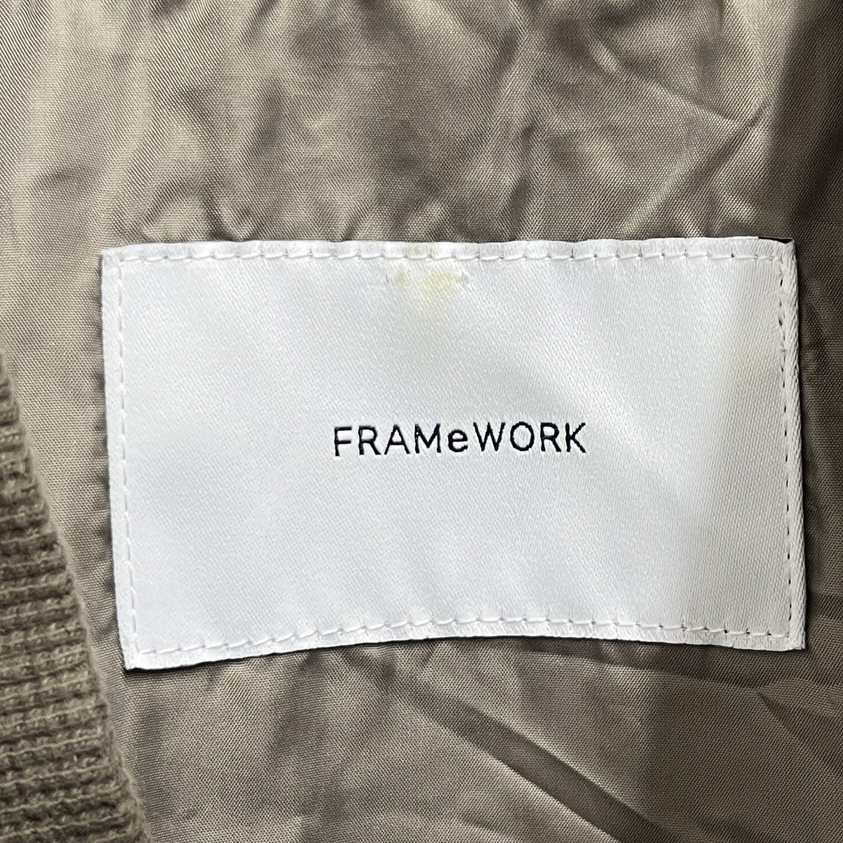 FRAMeWORK MA-1ブルゾン22-011-220-3000-3-0 古着・中古-5枚目のアイテム画像